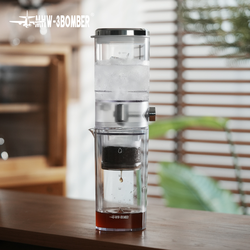 Coffee Equipment For Camping - MHW-3BOMBER IJskoffiezetapparaat 400ml Koude Brouwer Draagbare
