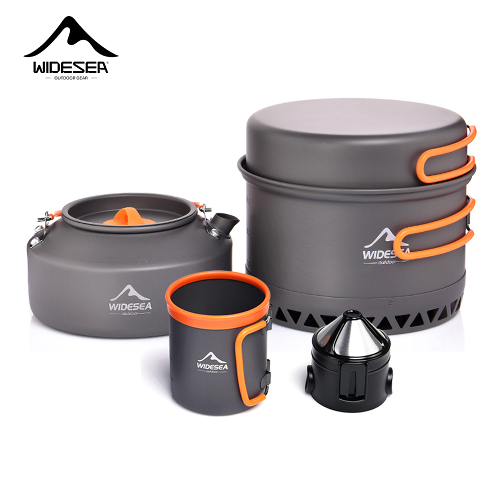 Coffee Equipment For Camping - Campingservies Outdoor pannenset Potten Toeristische ketel