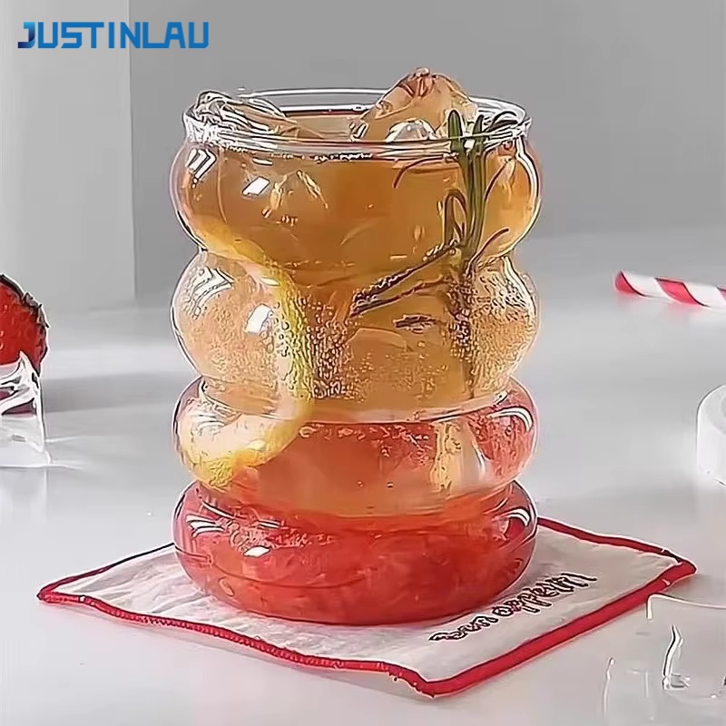 Espresso Shot Glass - JUSTINLAU Creativiteit Glazen beker Transparant Hittebestendig