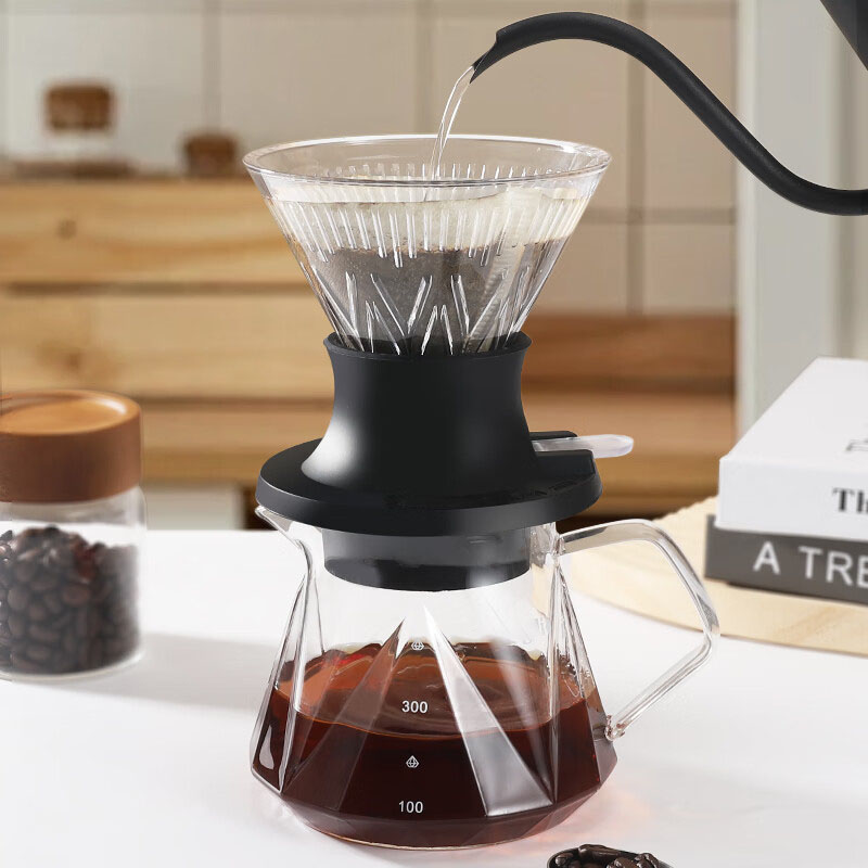 Coffee Equipment V60 - Koffiefilterbeker Herbruikbaar Drip-type Handgezetelde koffiefilter Papierfilter