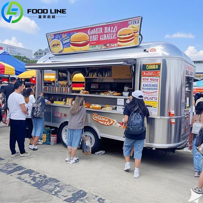 Equipment Of Coffee Shop - FL Aangepaste Food Truck Volledig uitgeruste