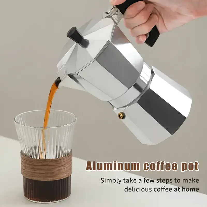 Coffee Equipment For Camping - Klassieke aluminium moka pot 50-300ML huishoudelijke