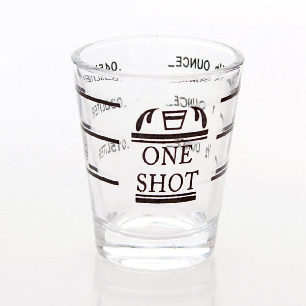 Espresso Shot Glass - Espresso met schaalverdelers, hittebestendige jigger, shotglaasje,