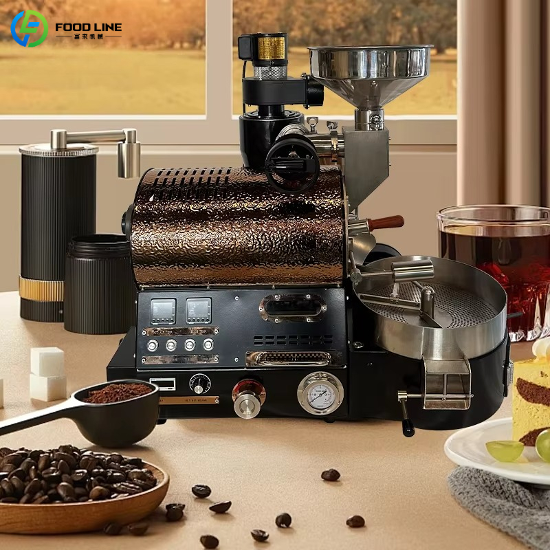 Equipment Of Coffee Shop - Geavanceerde 6kg 12kg 15kg gas koffierooster,