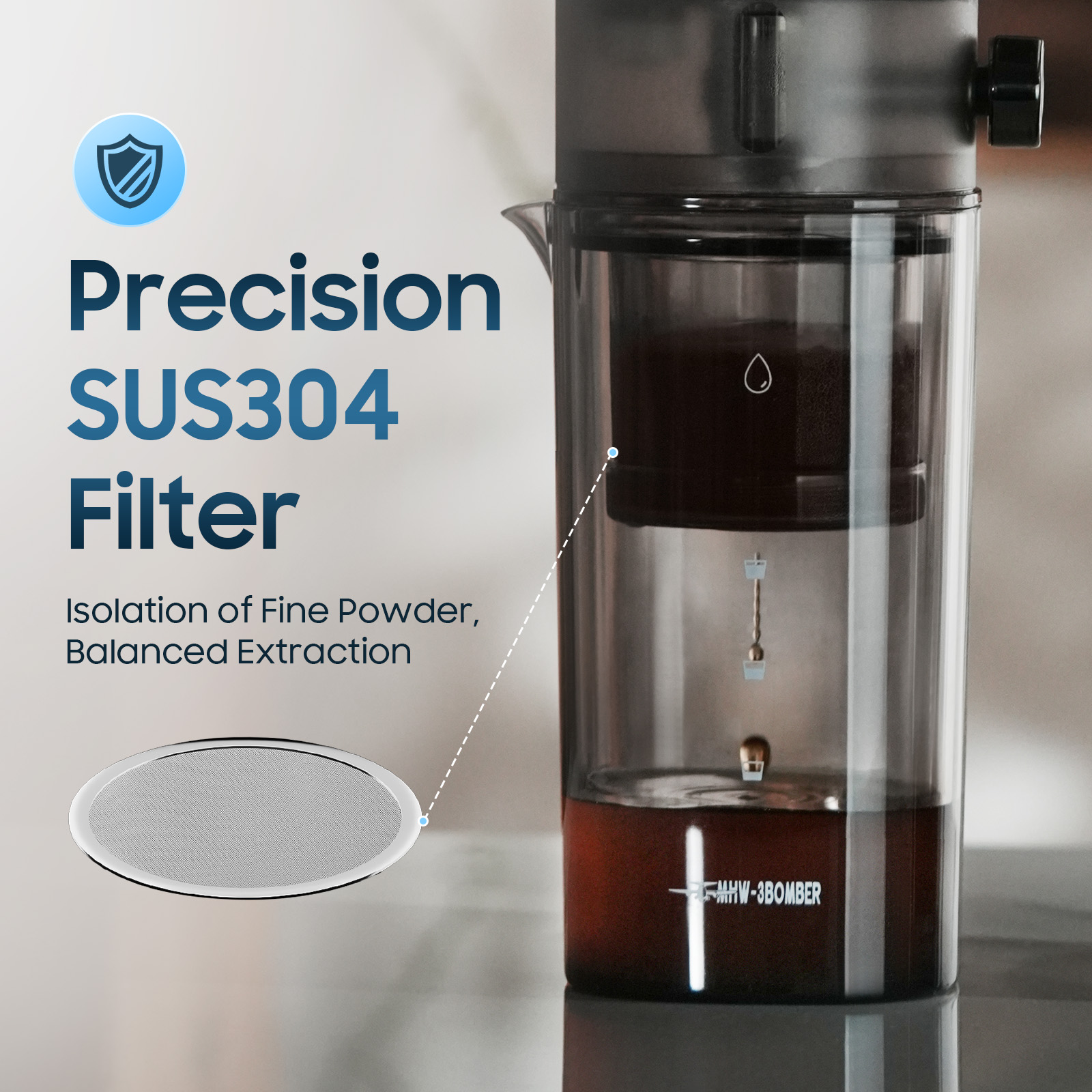 MHW-3BOMBER IJskoffiezetappara - Coffee Equipment For Camping recensie en prijs