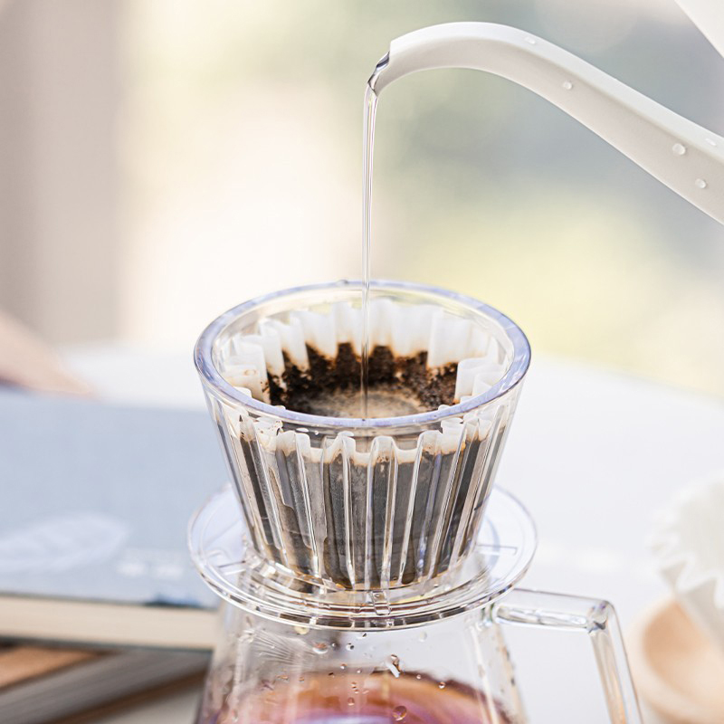 Wave Coffee Dripper Crystal Ey - Coffee Equipment V60 recensie en prijs