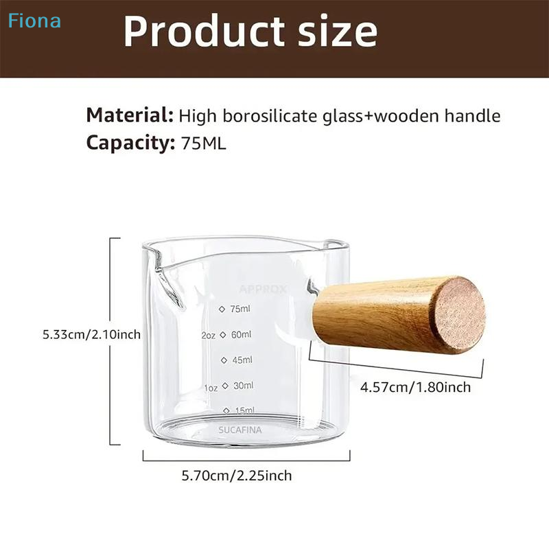 ✔ 75ml glazen espresso maatbek - Espresso Shot Glass recensie en prijs