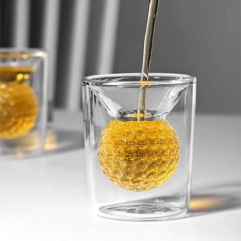 2 Stuks 50 Ml Golfbal Cups Gra - Espresso Shot Glass recensie en prijs