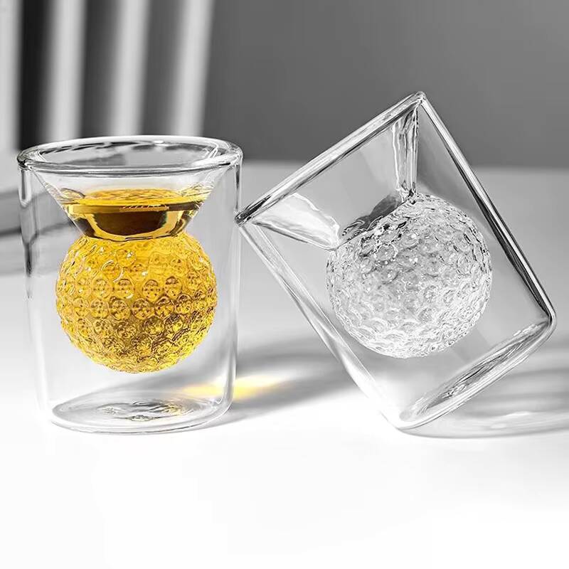 2 Stuks 50 Ml Golfbal Cups Gra - Espresso Shot Glass recensie en prijs