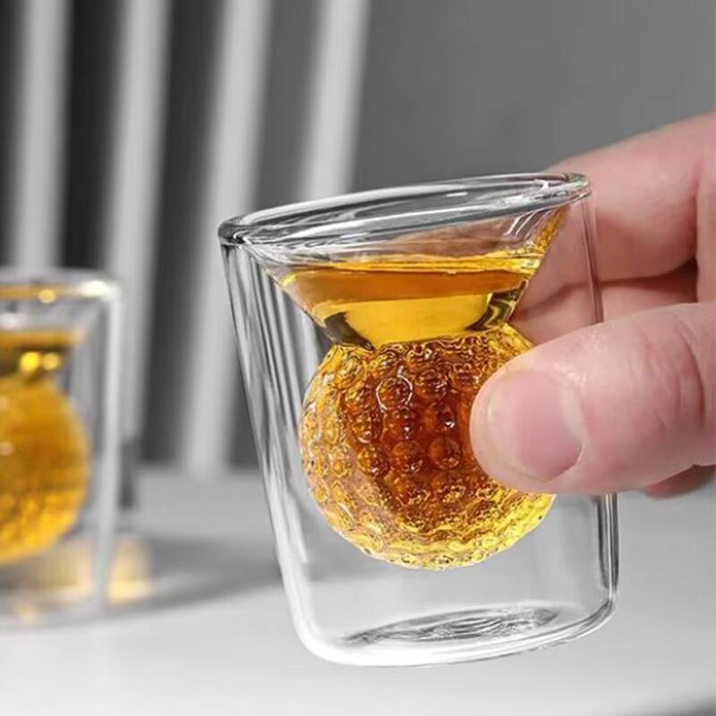 2 Stuks 50 Ml Golfbal Cups Gra - Espresso Shot Glass recensie en prijs