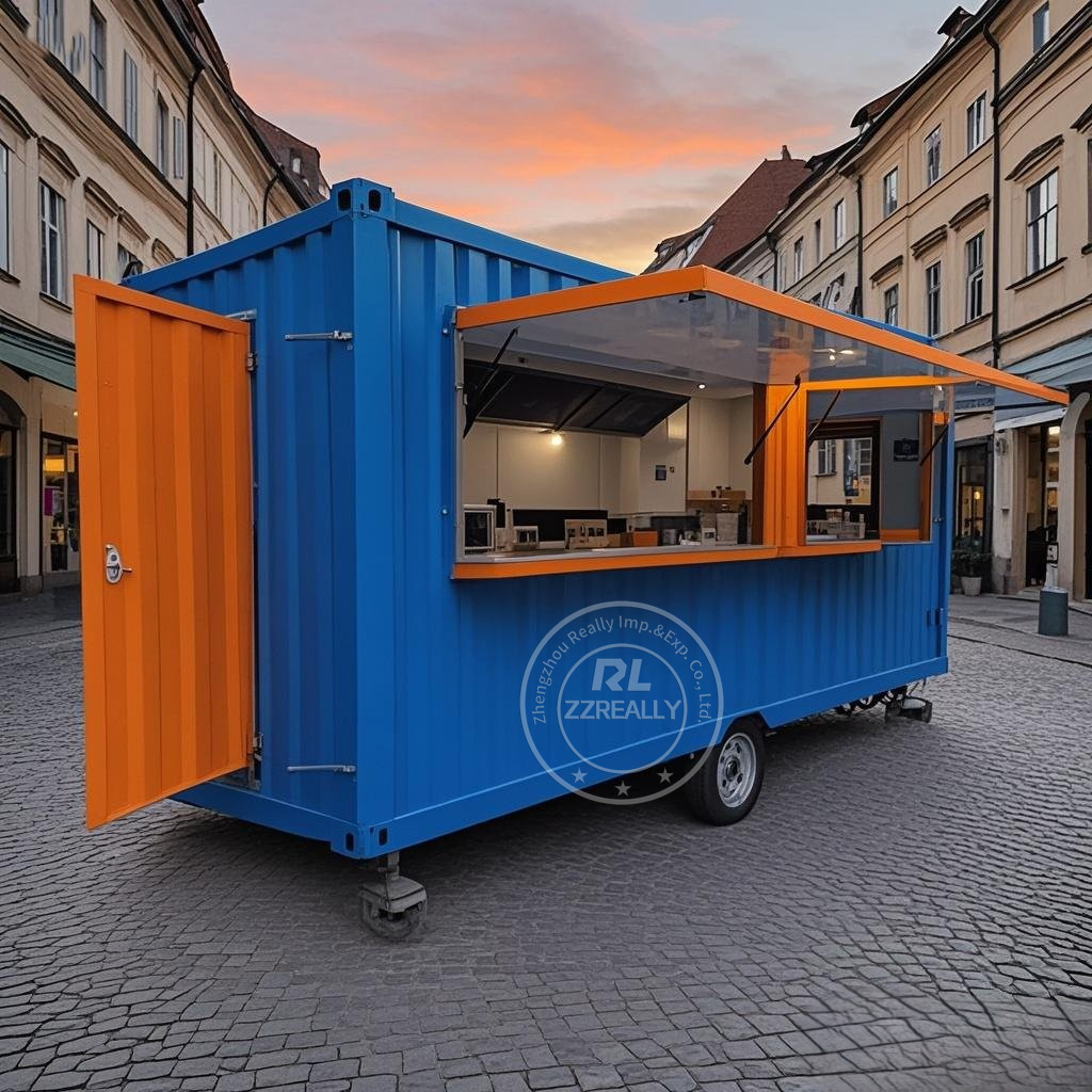 Geprefabriceerde mobiele conta - Equipment Of Coffee Shop recensie en prijs
