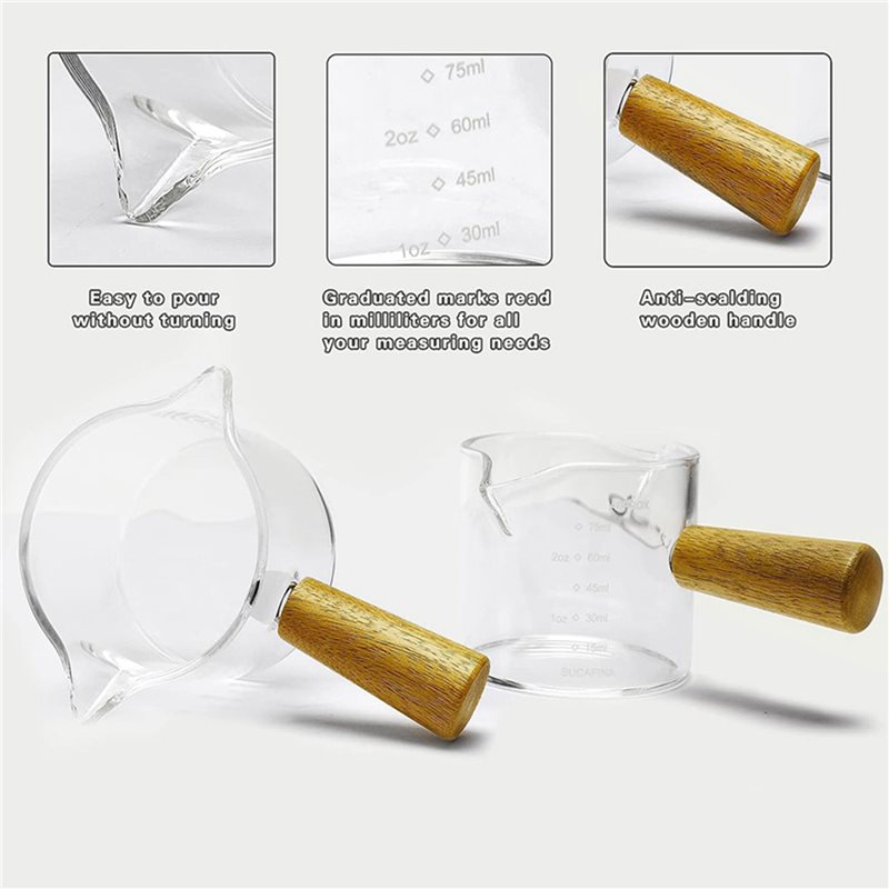 ABWZ-8 Stuks Espresso Shotglaz - Espresso Shot Glass recensie en prijs