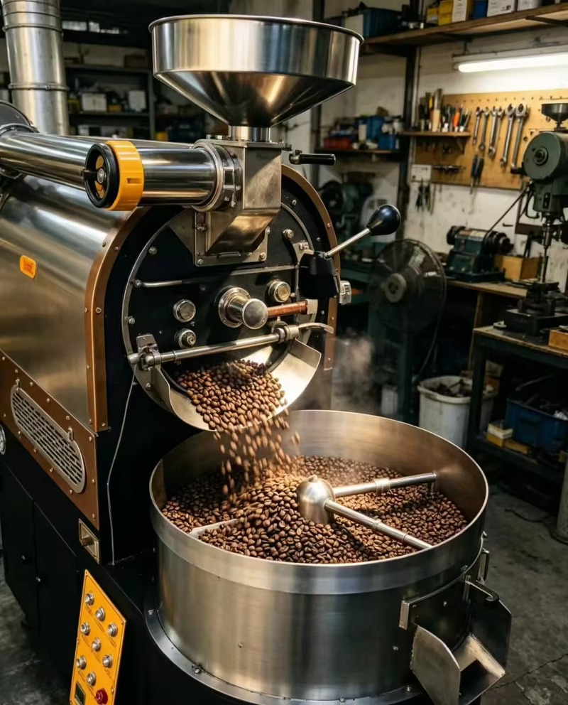 Drum koffiebrander, commerciël - Equipment Of Coffee Shop recensie en prijs
