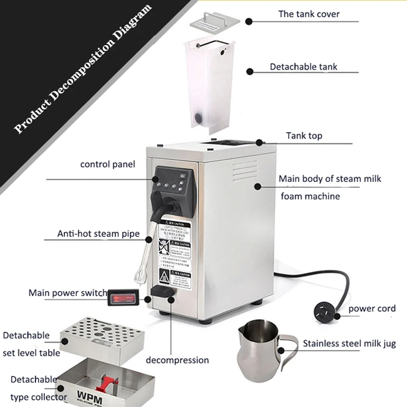 Kokend water Machine Melk Bubb - Equipment Of Coffee Shop recensie en prijs
