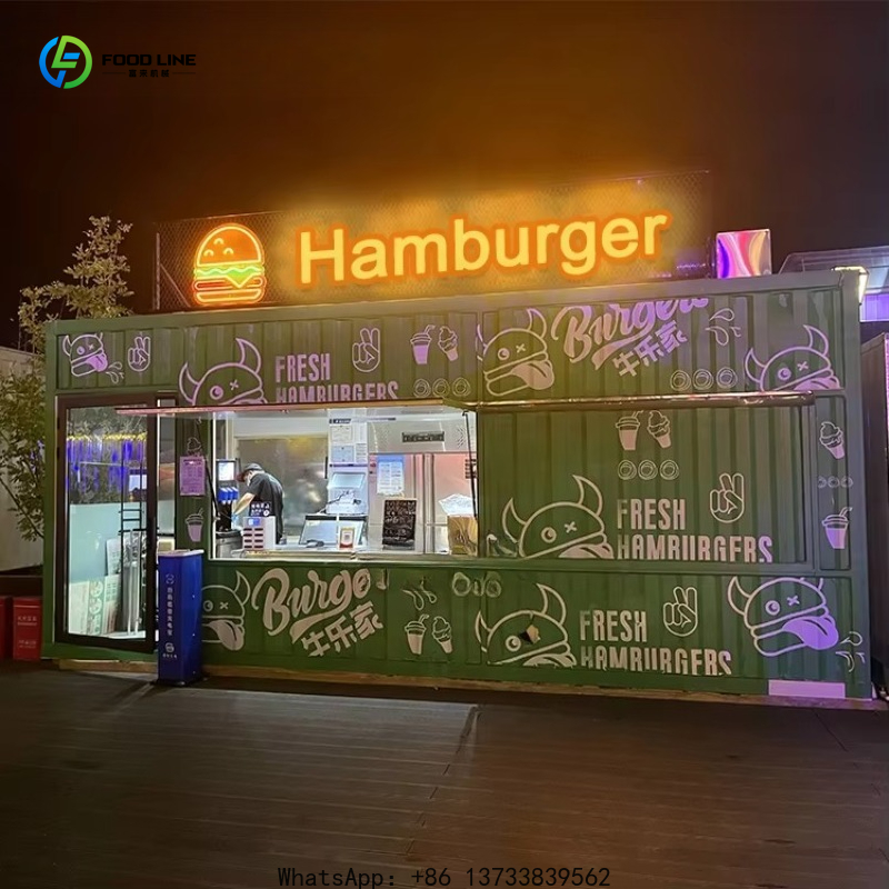 Op maat gemaakte geprefabricee - Equipment Of Coffee Shop recensie en prijs