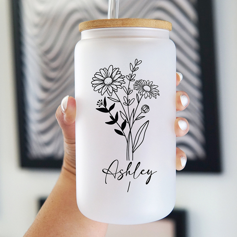 Op maat gemaakte glazen beker  - Coffee Equipment Names recensie en prijs