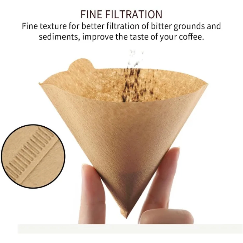 Natuurlijke papieren filters O - Coffee Equipment V60 recensie en prijs
