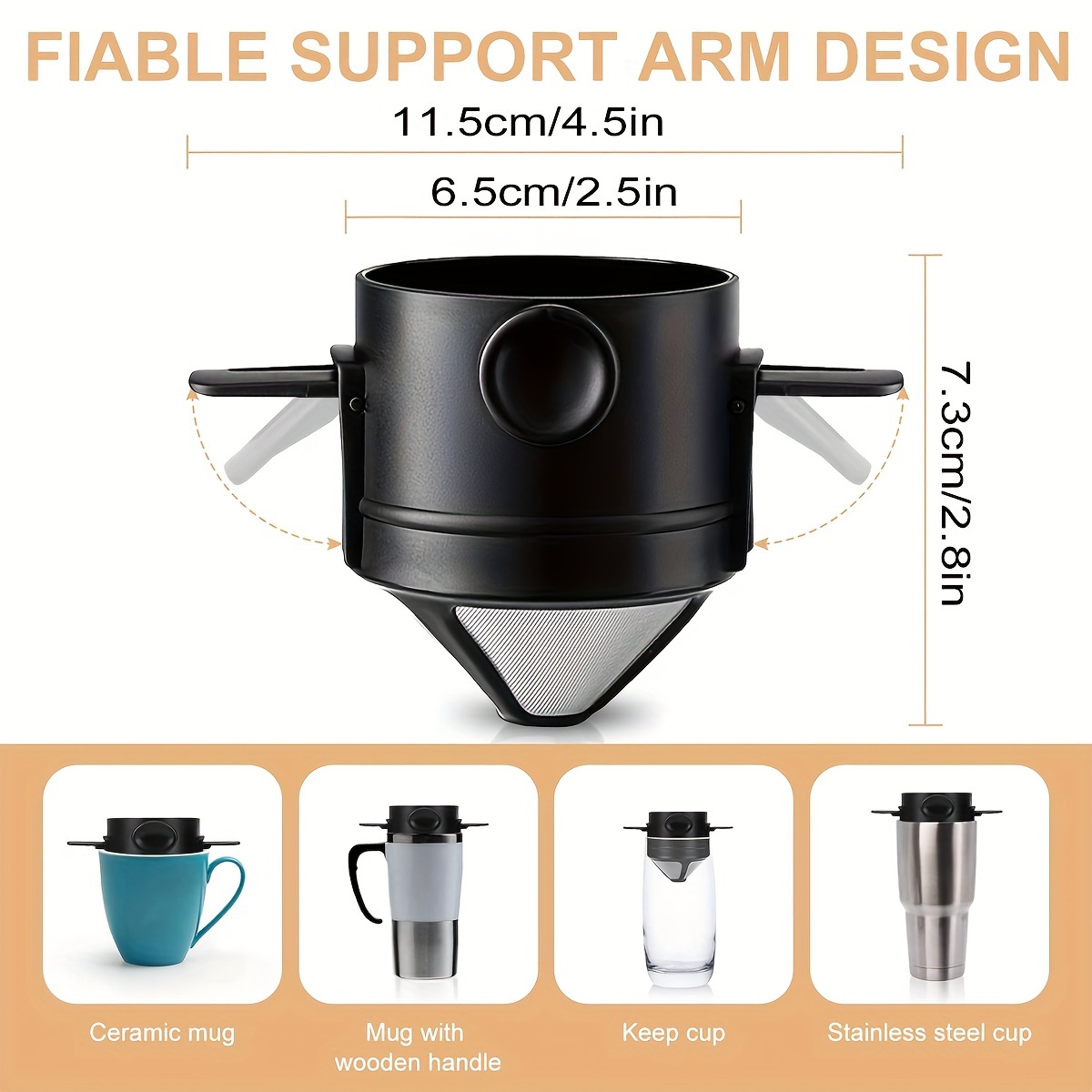 Koffiefilter Cup Draagbare Her - Coffee Equipment For Camping recensie en prijs